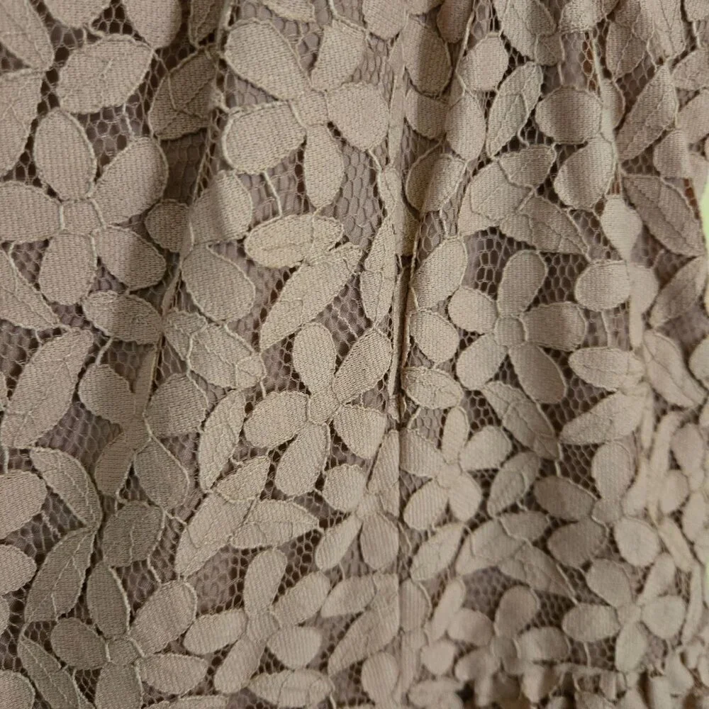 Kate Spade NWT Floral Lace Fit And Flare Free Midi Size 14
